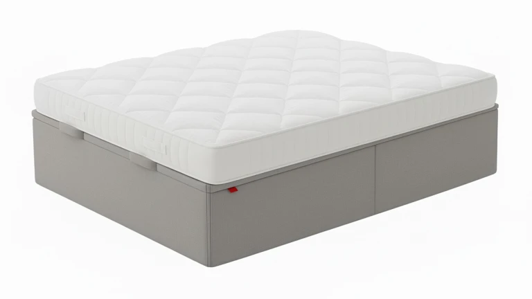 Lit coffre BIG BOX tissu grande capacité