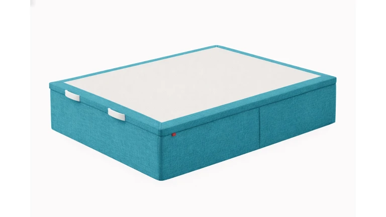 Lit coffre BIG BOX tissu grande capacité