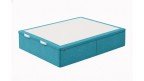 Lit coffre BIG BOX tissu grande capacité