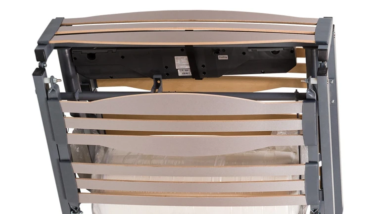 Sommier Électrique Pliable et matelas 90x190 – Gain de Place, Motorisé 5 Positions, Facile à Transporter