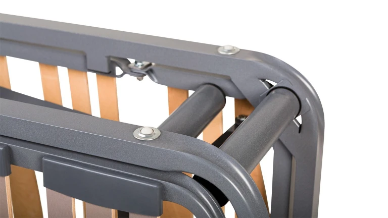 Sommier Électrique Pliable et matelas 90x190 – Gain de Place, Motorisé 5 Positions, Facile à Transporter