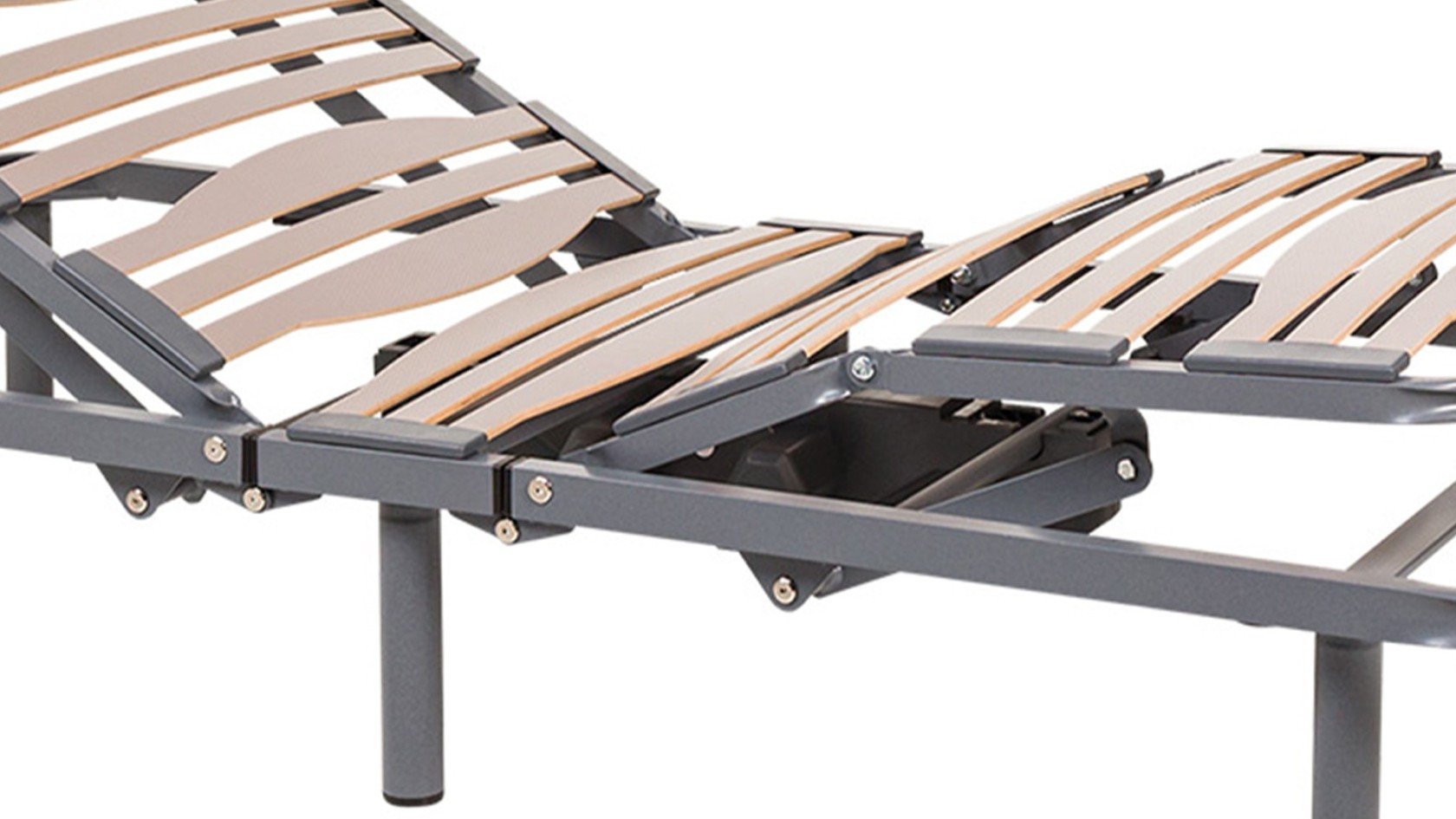 Sommier Électrique Pliable et matelas 90x190 – Gain de Place, Motorisé 5 Positions, Facile à Transporter