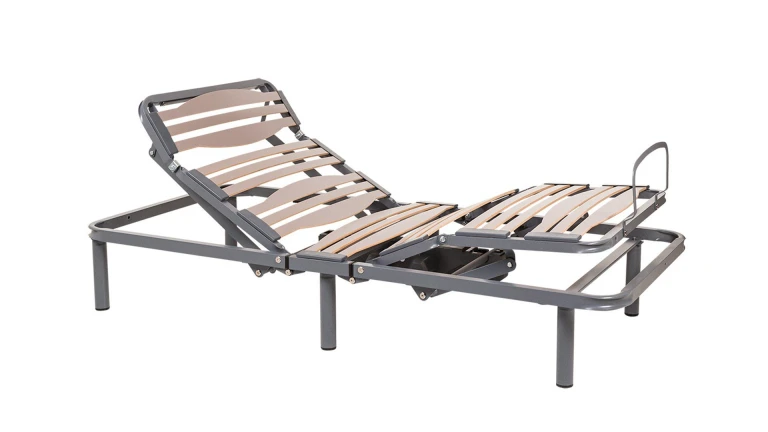 Sommier Électrique Pliable et matelas 90x190 – Gain de Place, Motorisé 5 Positions, Facile à Transporter