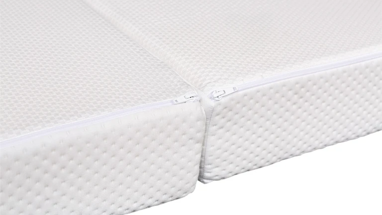 Sommier Électrique Pliable + matelas – Gain de Place, Motorisé 5 Positions, Facile à Transporter