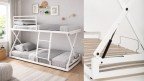 Lit superposé pliable – Gain de place, sécurité renforcée, ouverture en 10 secondes