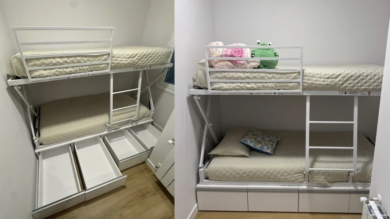Lit superposé pliant SPACE SAVER 2 - gain de place