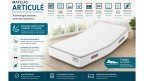 Matelas HR profilé 7 zones pour sommier articulé