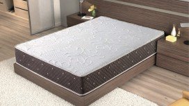 Matelas HR Visco Ondes 11 cm de mémoire de forme, accueil cocooning et confort haut de gamme