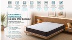 Matelas HR Visco Ondes 11 cm de mémoire de forme, accueil cocooning et confort haut de gamme