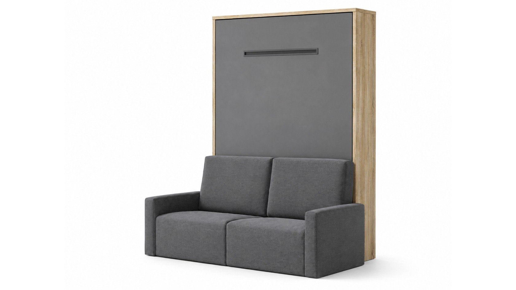 Lit vertical escamotable avec canapé | Boconfort