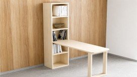 bureau fixe pour lit escamotable