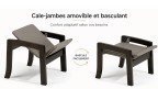 Cale-jambes amovible pour fauteuil gériatrique | Confort EHPAD