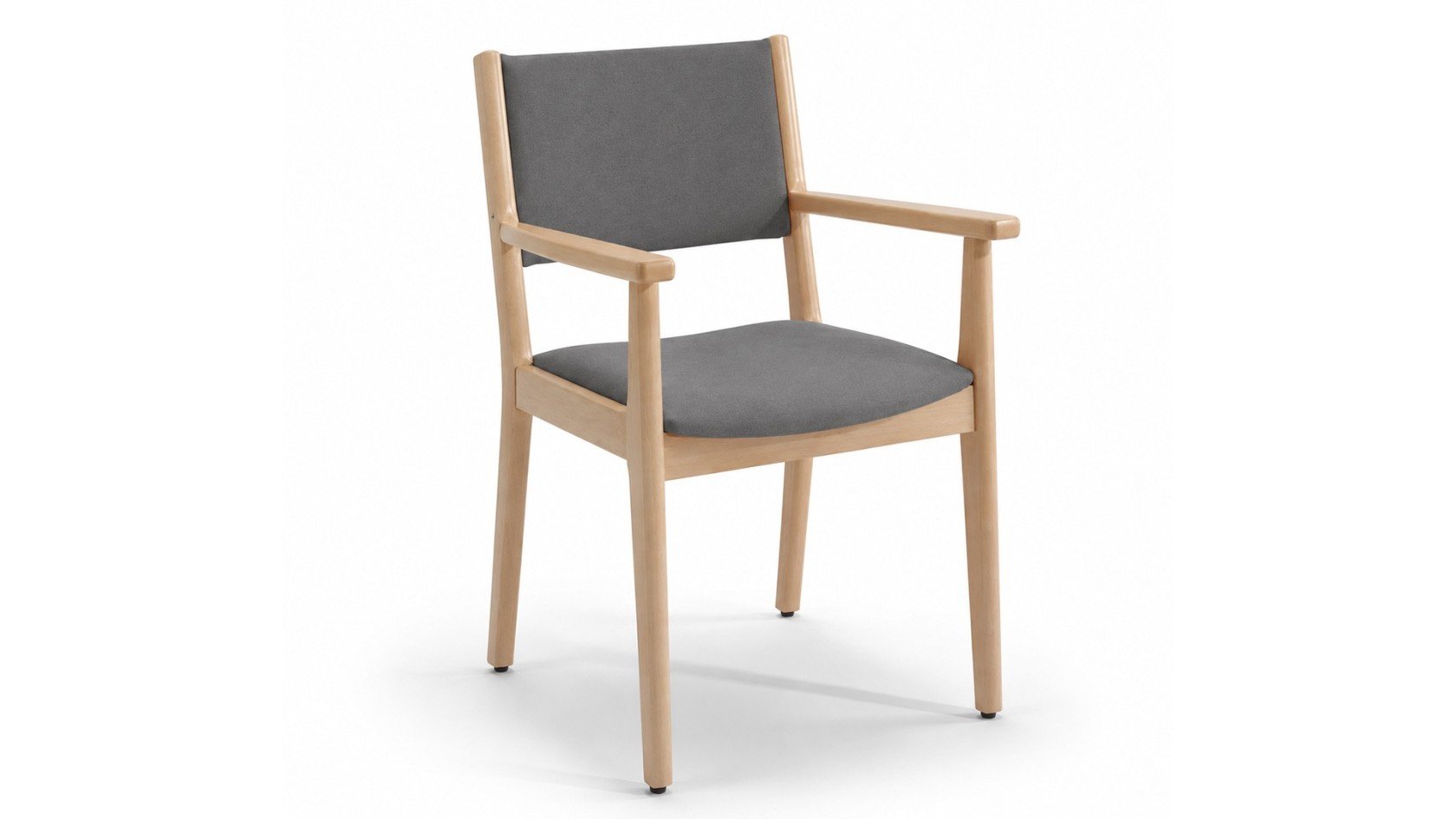 Chaise senior ZIA en bois de hêtre — confort et sécurité