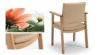 Chaise senior ESTEBAN en hêtre — confort senior ou gériatrique