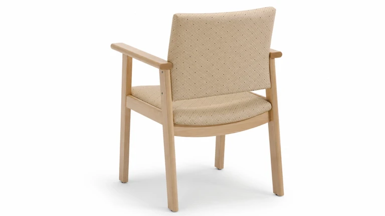 Chaise senior ESTEBAN en hêtre — confort senior ou gériatrique