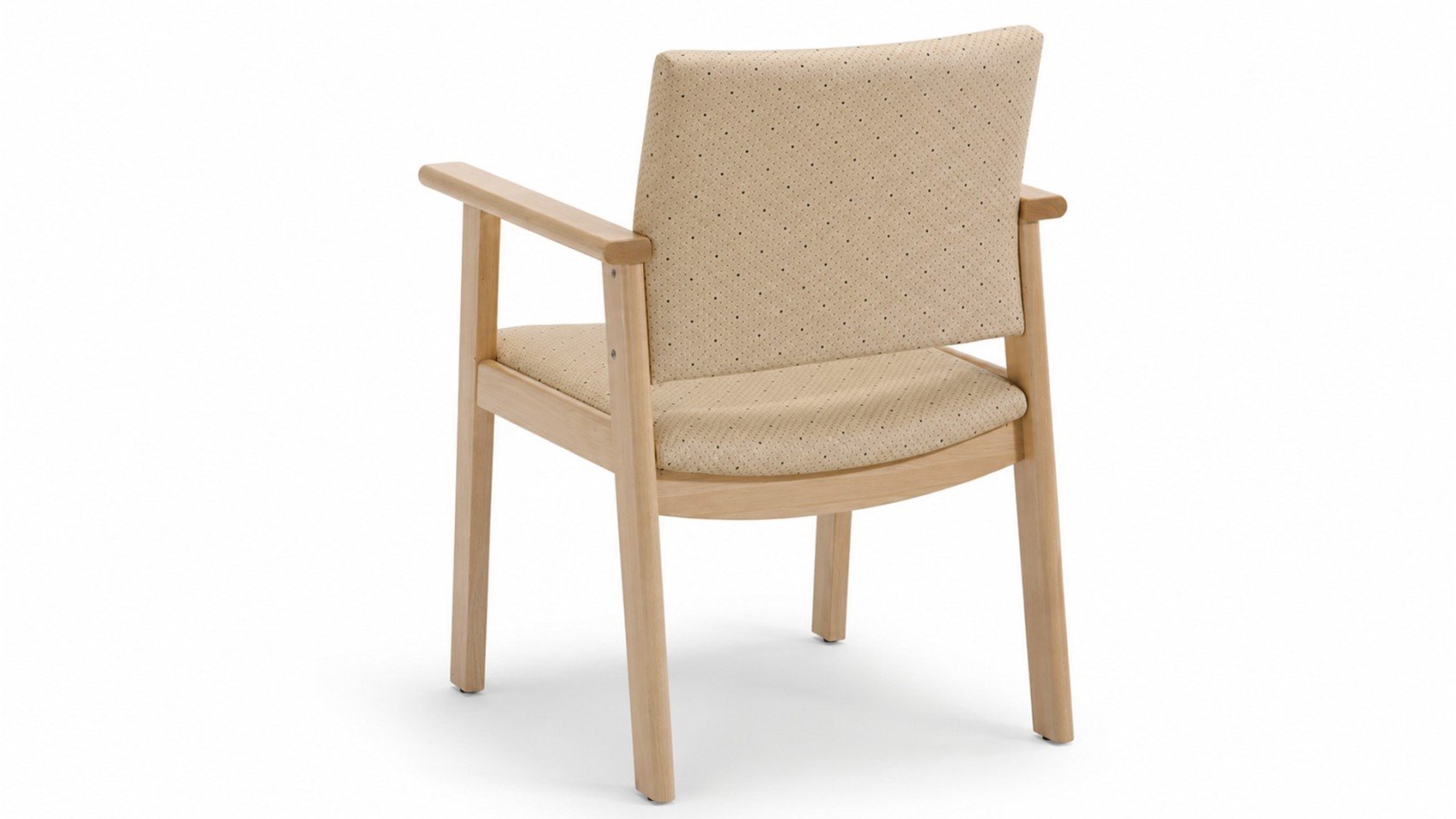 Chaise senior ESTEBAN en hêtre — confort senior ou gériatrique