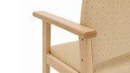 Chaise senior ESTEBAN en hêtre — confort senior ou gériatrique