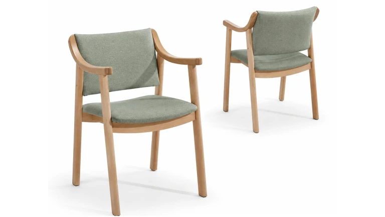 Chaise senior BINGO en hêtre — confort senior ou gériatrique