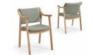 Chaise senior BINGO en hêtre — confort senior ou gériatrique
