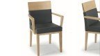 Chaise senior MIX en hêtre — confort senior ou gériatrique
