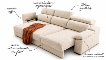 Les tendances 2026 des canapés coulissants haut de gamme : confort, modularité et design